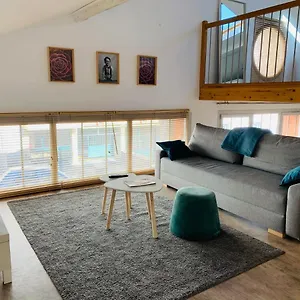 Loft 60m2 2-4 Personnes Avec Garage Et Wifi 3 Rue St Joseph St Etienne Proche Centre-ville Apartment